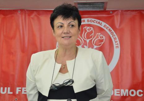 Lia Pop, aleasă iar în fruntea bihorencelor social-democrate (FOTO)